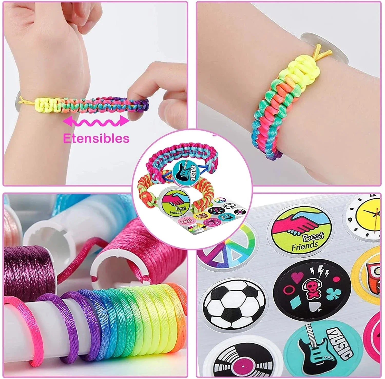 DIY Bracelet Making Kit By Rainbow Panda