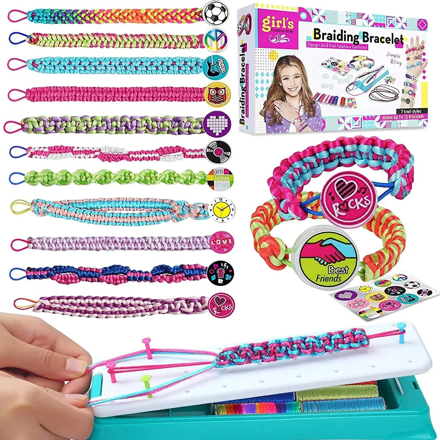 DIY Bracelet Making Kit By Rainbow Panda