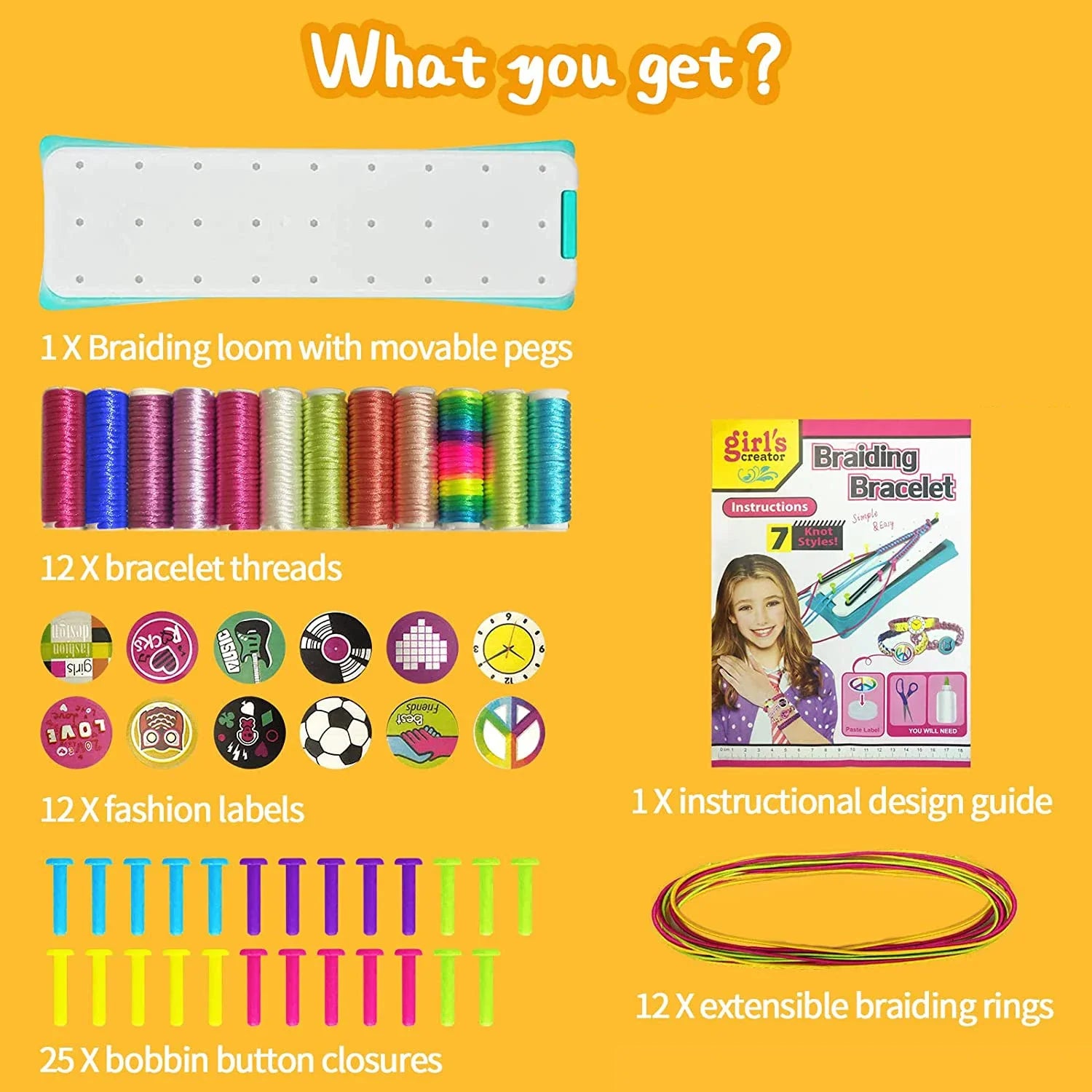 DIY Bracelet Making Kit By Rainbow Panda